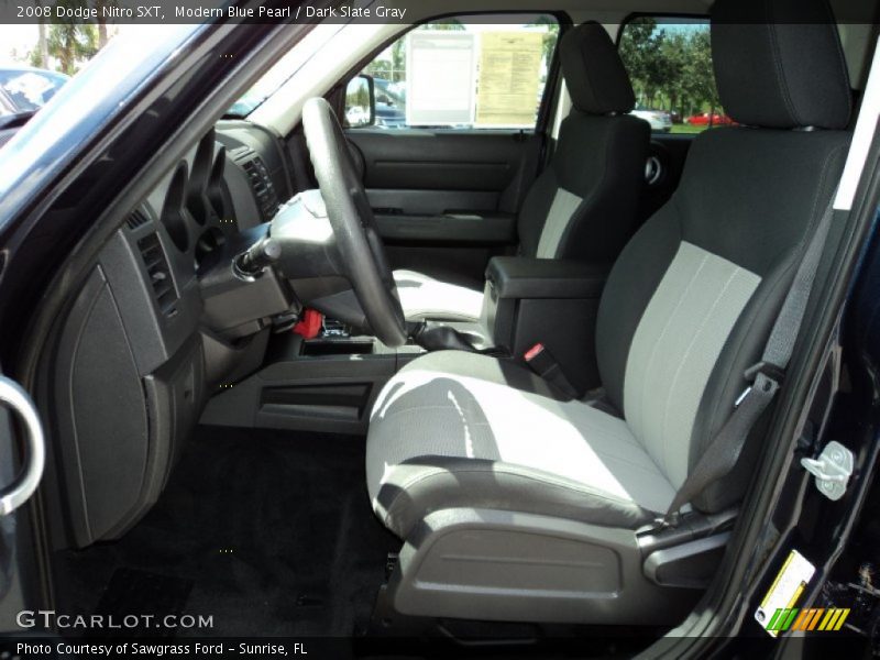 Modern Blue Pearl / Dark Slate Gray 2008 Dodge Nitro SXT
