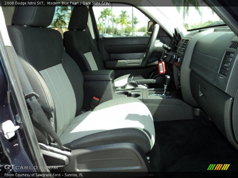 Modern Blue Pearl / Dark Slate Gray 2008 Dodge Nitro SXT