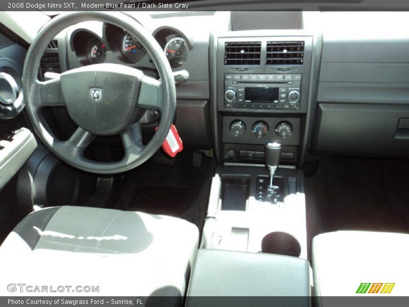 Modern Blue Pearl / Dark Slate Gray 2008 Dodge Nitro SXT