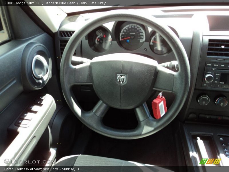 Modern Blue Pearl / Dark Slate Gray 2008 Dodge Nitro SXT