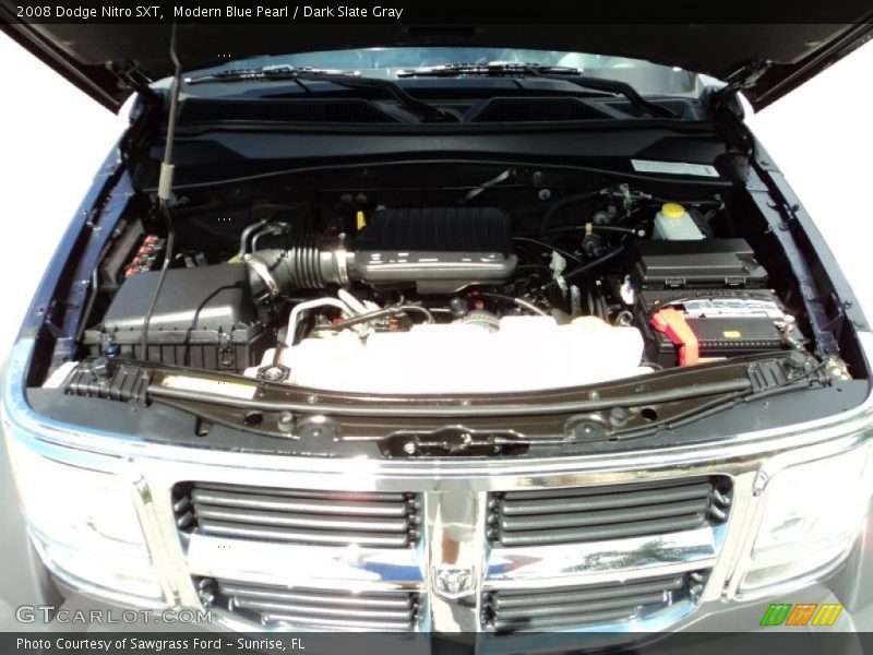 Modern Blue Pearl / Dark Slate Gray 2008 Dodge Nitro SXT