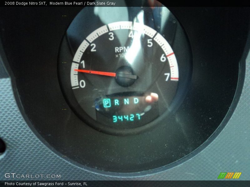 Modern Blue Pearl / Dark Slate Gray 2008 Dodge Nitro SXT