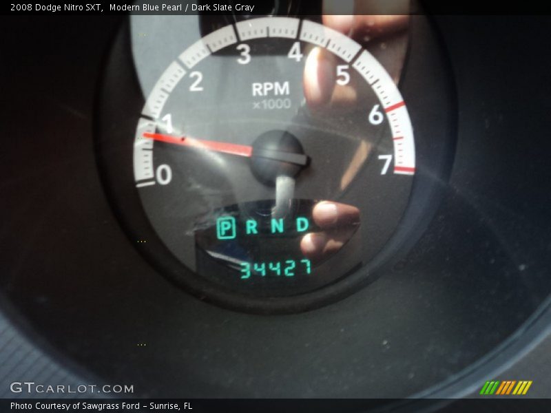 Modern Blue Pearl / Dark Slate Gray 2008 Dodge Nitro SXT