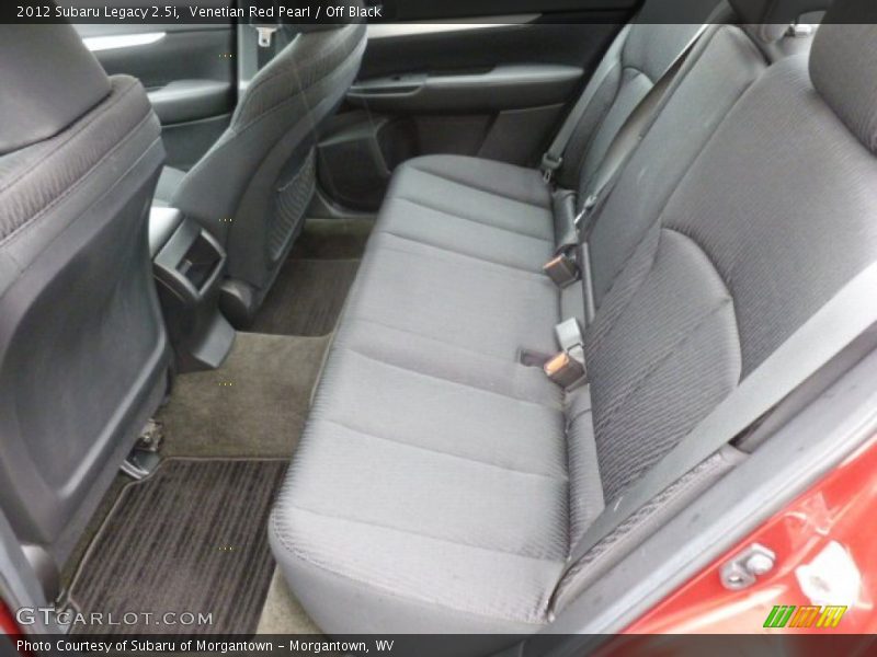 Venetian Red Pearl / Off Black 2012 Subaru Legacy 2.5i