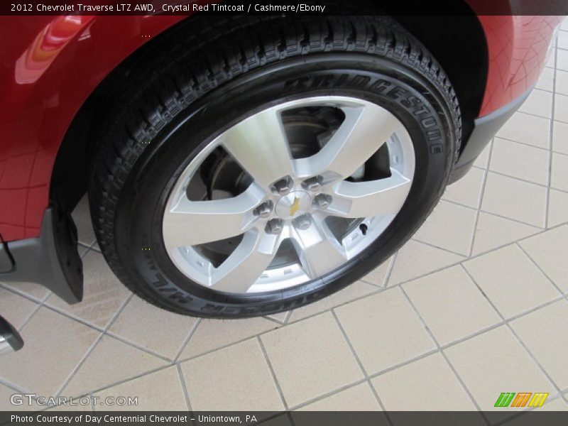 Crystal Red Tintcoat / Cashmere/Ebony 2012 Chevrolet Traverse LTZ AWD