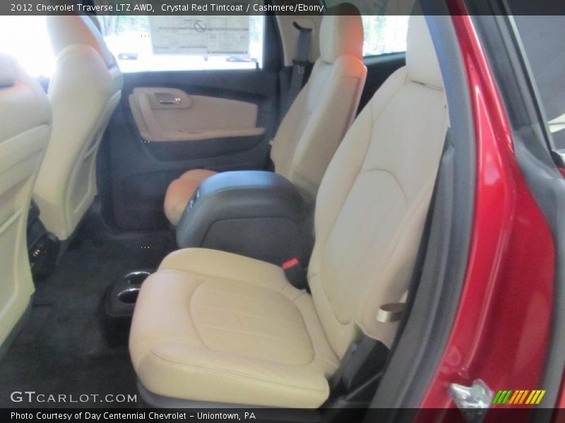 Crystal Red Tintcoat / Cashmere/Ebony 2012 Chevrolet Traverse LTZ AWD