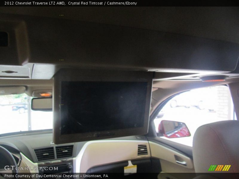 Crystal Red Tintcoat / Cashmere/Ebony 2012 Chevrolet Traverse LTZ AWD