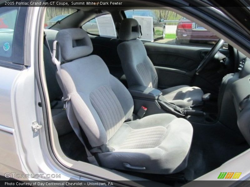Summit White / Dark Pewter 2005 Pontiac Grand Am GT Coupe