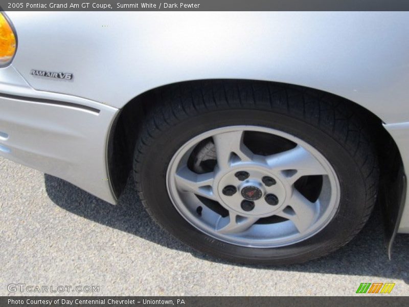 Summit White / Dark Pewter 2005 Pontiac Grand Am GT Coupe