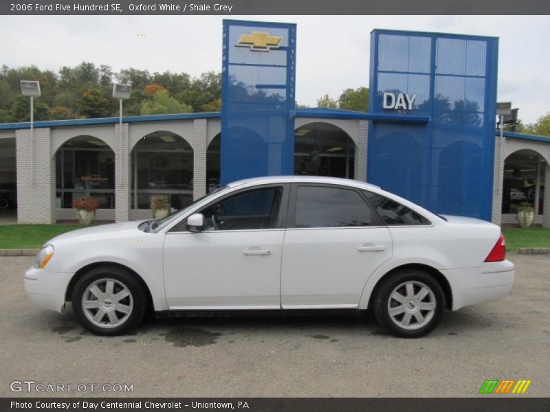 Oxford White / Shale Grey 2006 Ford Five Hundred SE