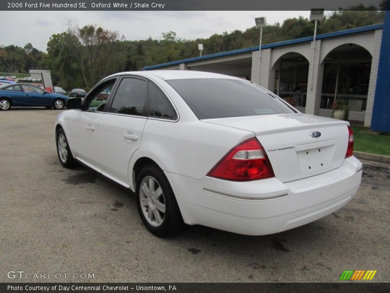 Oxford White / Shale Grey 2006 Ford Five Hundred SE