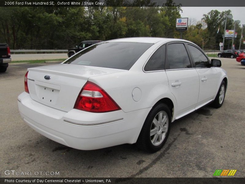 Oxford White / Shale Grey 2006 Ford Five Hundred SE