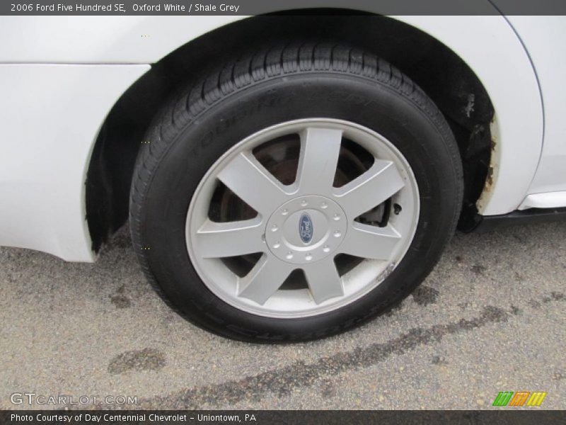Oxford White / Shale Grey 2006 Ford Five Hundred SE
