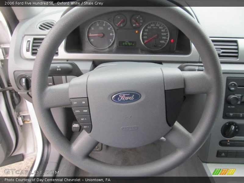 Oxford White / Shale Grey 2006 Ford Five Hundred SE