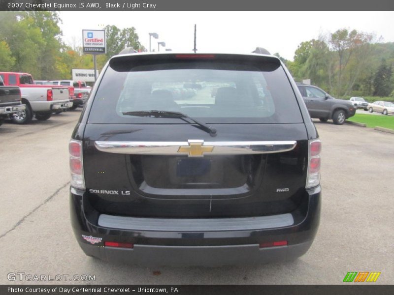 Black / Light Gray 2007 Chevrolet Equinox LS AWD