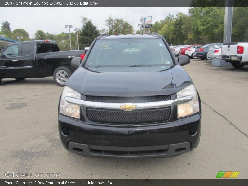 Black / Light Gray 2007 Chevrolet Equinox LS AWD