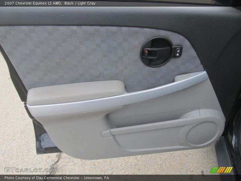 Black / Light Gray 2007 Chevrolet Equinox LS AWD