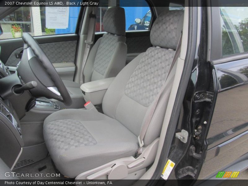 Black / Light Gray 2007 Chevrolet Equinox LS AWD