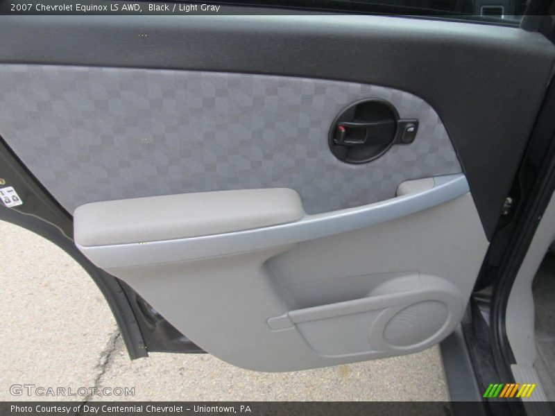Black / Light Gray 2007 Chevrolet Equinox LS AWD