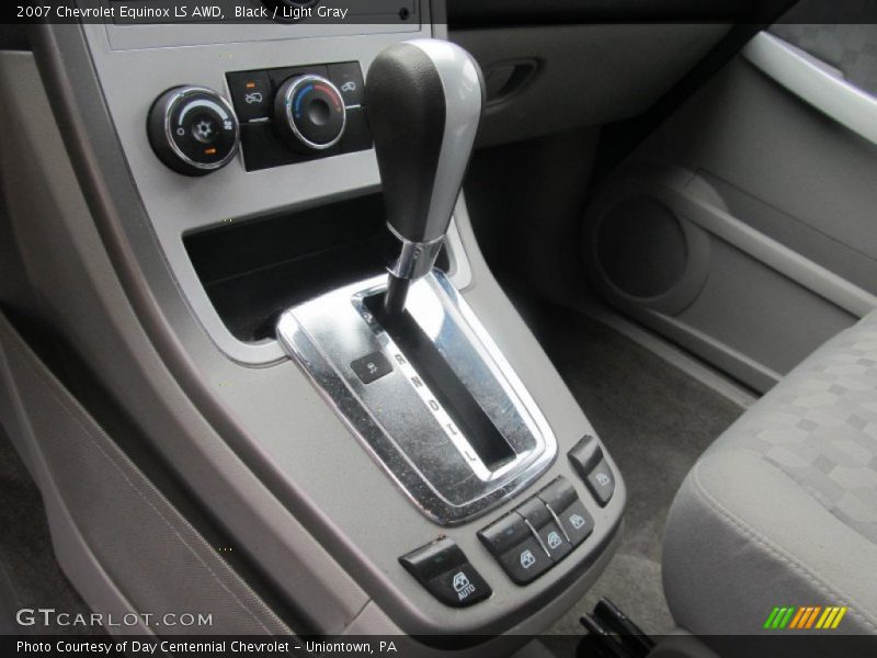 Black / Light Gray 2007 Chevrolet Equinox LS AWD