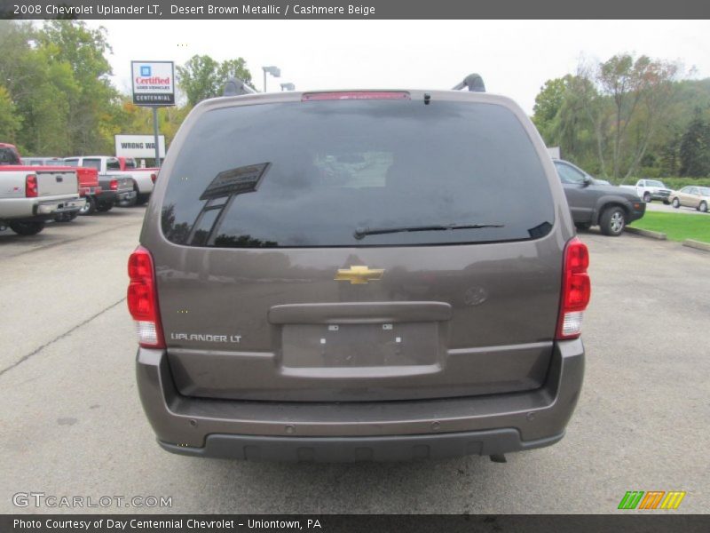 Desert Brown Metallic / Cashmere Beige 2008 Chevrolet Uplander LT