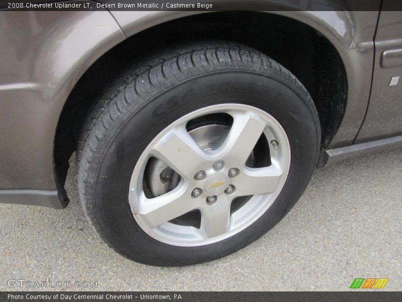 Desert Brown Metallic / Cashmere Beige 2008 Chevrolet Uplander LT