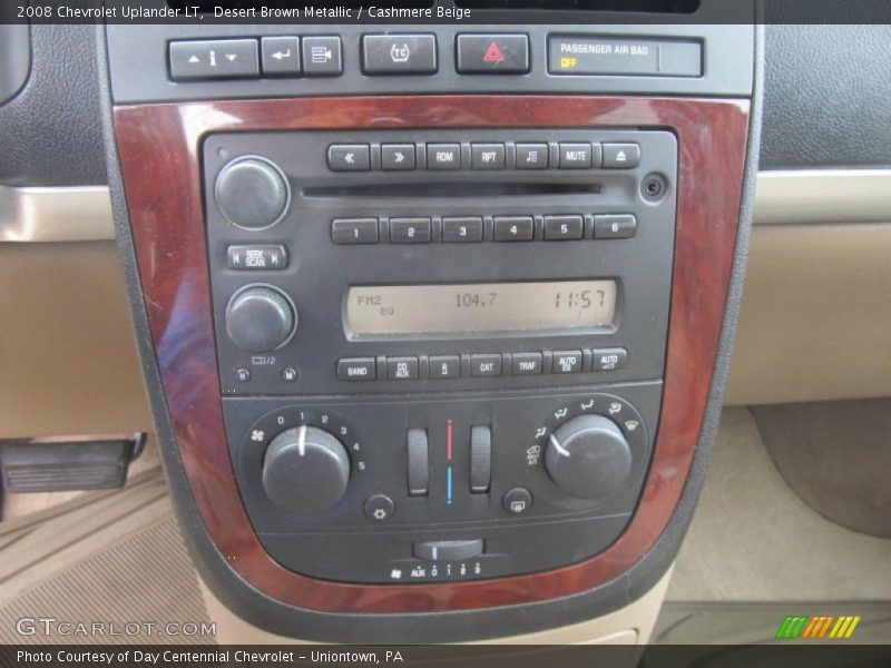 Desert Brown Metallic / Cashmere Beige 2008 Chevrolet Uplander LT