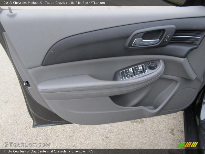 Taupe Gray Metallic / Jet Black/Titanium 2013 Chevrolet Malibu LS