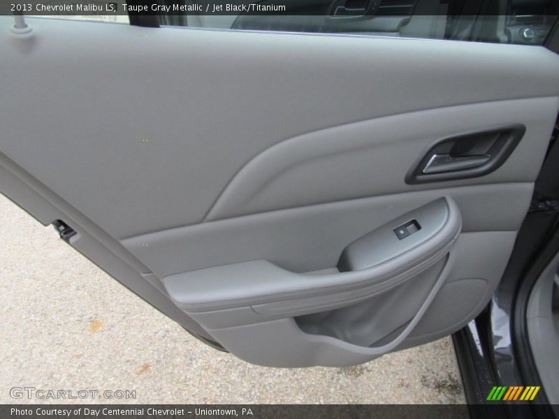Taupe Gray Metallic / Jet Black/Titanium 2013 Chevrolet Malibu LS