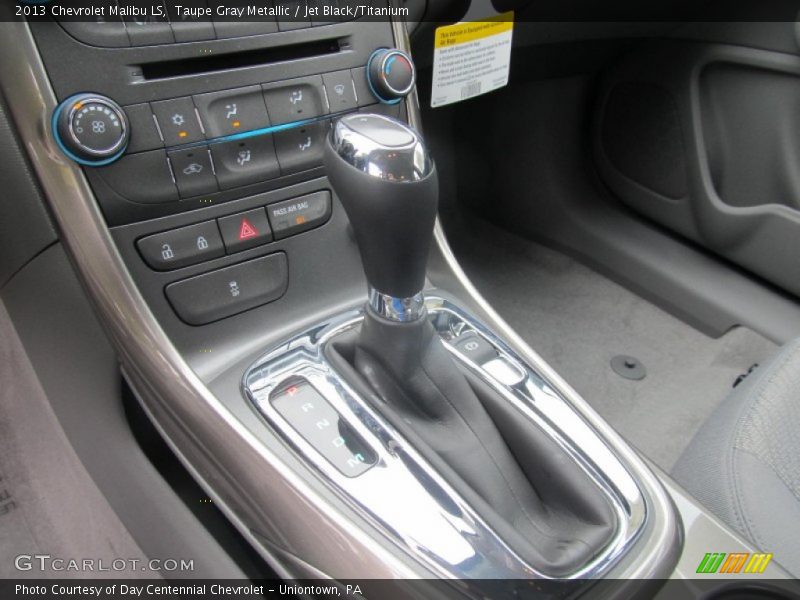 Taupe Gray Metallic / Jet Black/Titanium 2013 Chevrolet Malibu LS