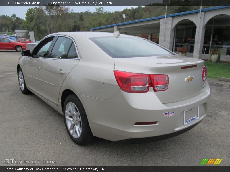 Champagne Silver Metallic / Jet Black 2013 Chevrolet Malibu LT