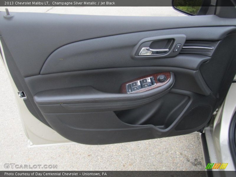 Champagne Silver Metallic / Jet Black 2013 Chevrolet Malibu LT