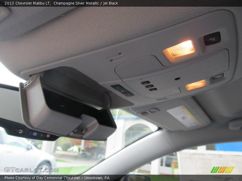 Champagne Silver Metallic / Jet Black 2013 Chevrolet Malibu LT