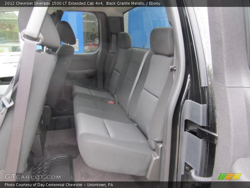 Black Granite Metallic / Ebony 2012 Chevrolet Silverado 1500 LT Extended Cab 4x4