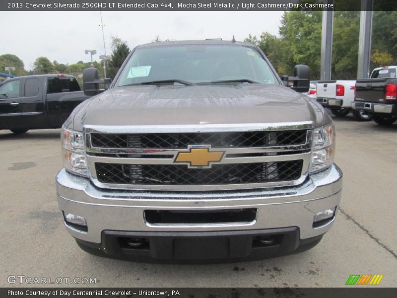 Mocha Steel Metallic / Light Cashmere/Dark Cashmere 2013 Chevrolet Silverado 2500HD LT Extended Cab 4x4