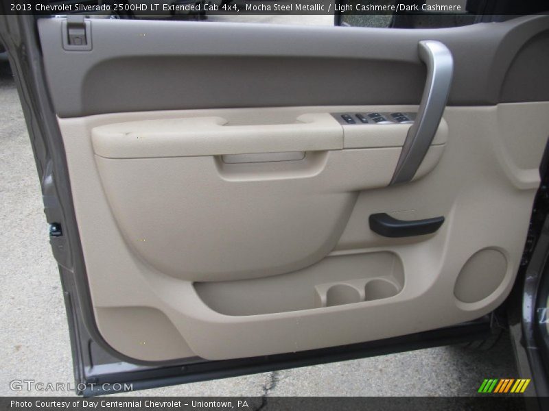 Mocha Steel Metallic / Light Cashmere/Dark Cashmere 2013 Chevrolet Silverado 2500HD LT Extended Cab 4x4