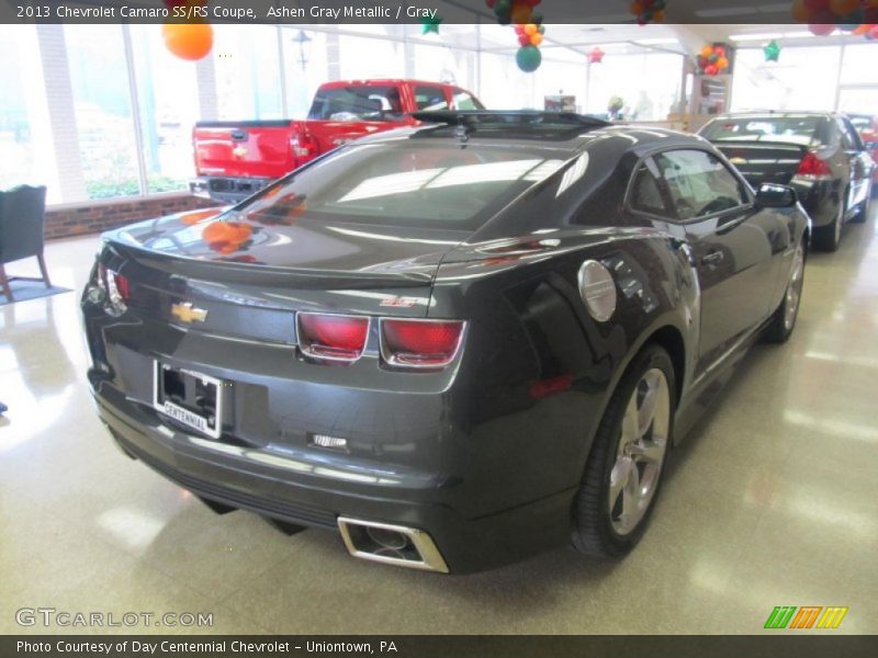 Ashen Gray Metallic / Gray 2013 Chevrolet Camaro SS/RS Coupe