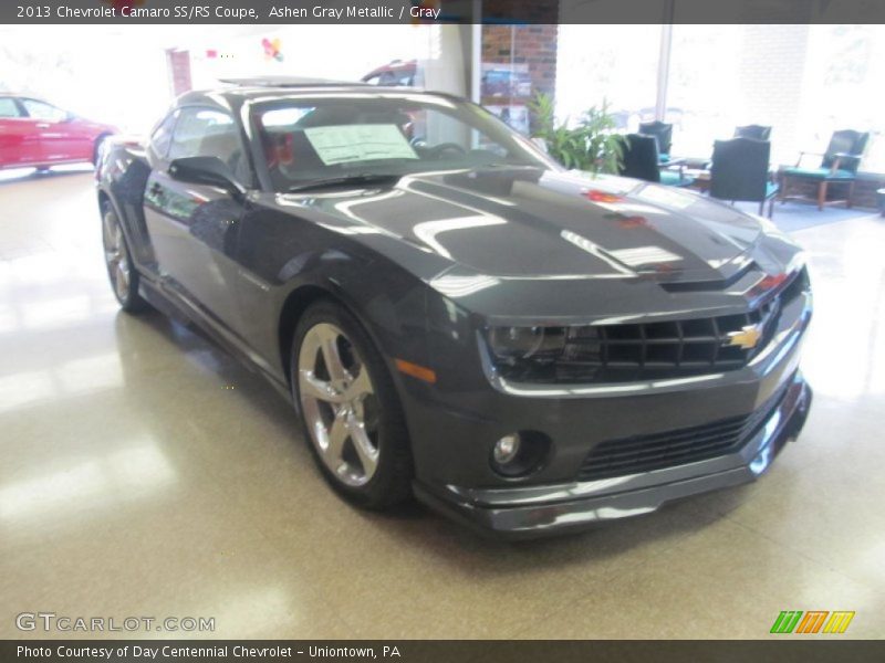 Ashen Gray Metallic / Gray 2013 Chevrolet Camaro SS/RS Coupe