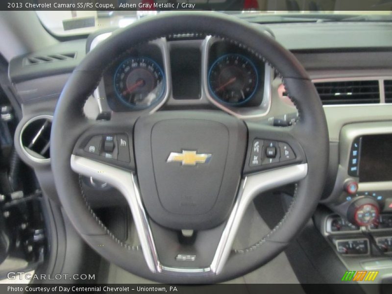 Ashen Gray Metallic / Gray 2013 Chevrolet Camaro SS/RS Coupe