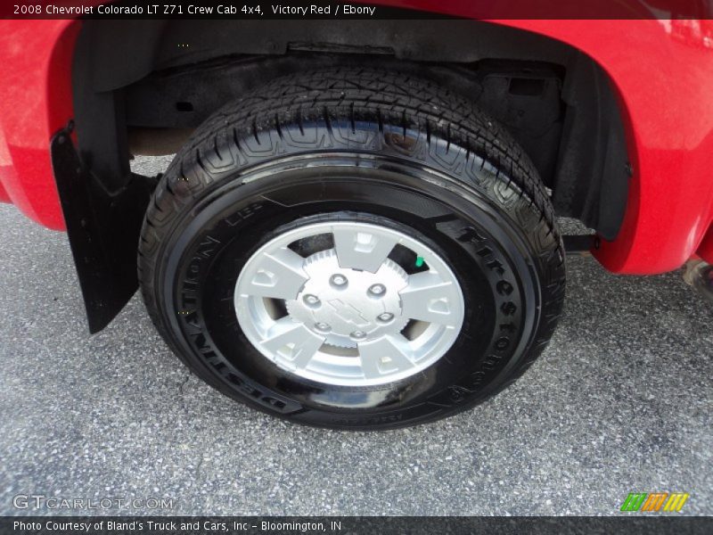 Victory Red / Ebony 2008 Chevrolet Colorado LT Z71 Crew Cab 4x4