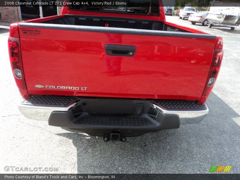 Victory Red / Ebony 2008 Chevrolet Colorado LT Z71 Crew Cab 4x4