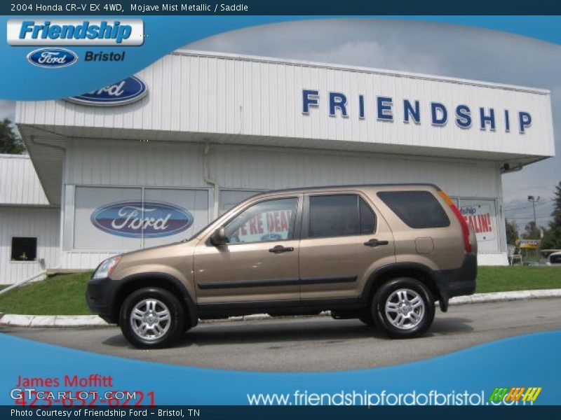 Mojave Mist Metallic / Saddle 2004 Honda CR-V EX 4WD