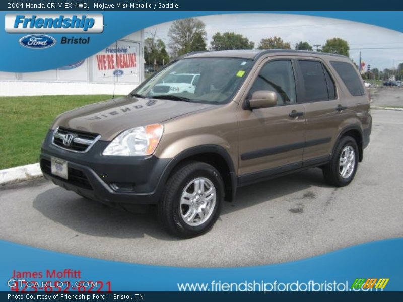 Mojave Mist Metallic / Saddle 2004 Honda CR-V EX 4WD