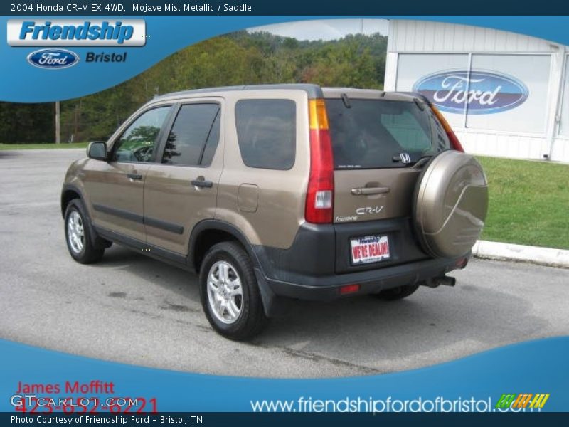 Mojave Mist Metallic / Saddle 2004 Honda CR-V EX 4WD