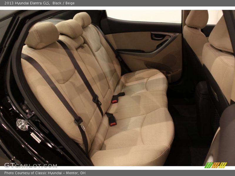 Black / Beige 2013 Hyundai Elantra GLS