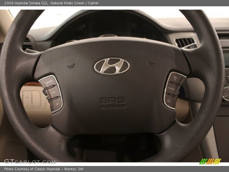 Natural Khaki Green / Camel 2009 Hyundai Sonata GLS