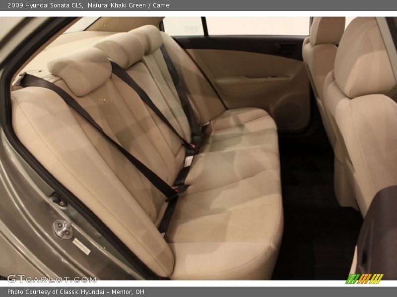 Natural Khaki Green / Camel 2009 Hyundai Sonata GLS