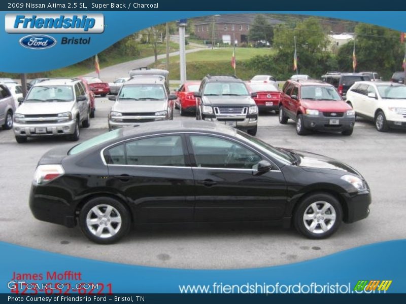 Super Black / Charcoal 2009 Nissan Altima 2.5 SL