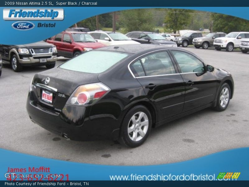 Super Black / Charcoal 2009 Nissan Altima 2.5 SL