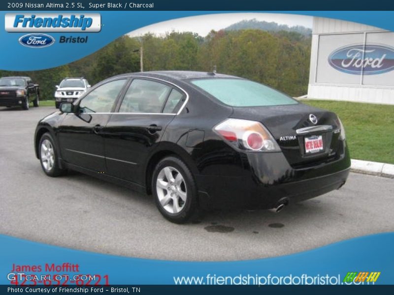Super Black / Charcoal 2009 Nissan Altima 2.5 SL
